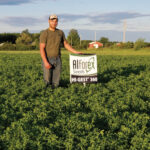Alforex Seeds Hi-Gest 360 alfalfa grower, Zach Stoflet, Rozellville, WI